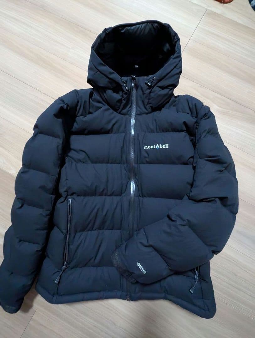 モンベル パーマフロスト ライトダウンパーカ Mサイズ ブラック