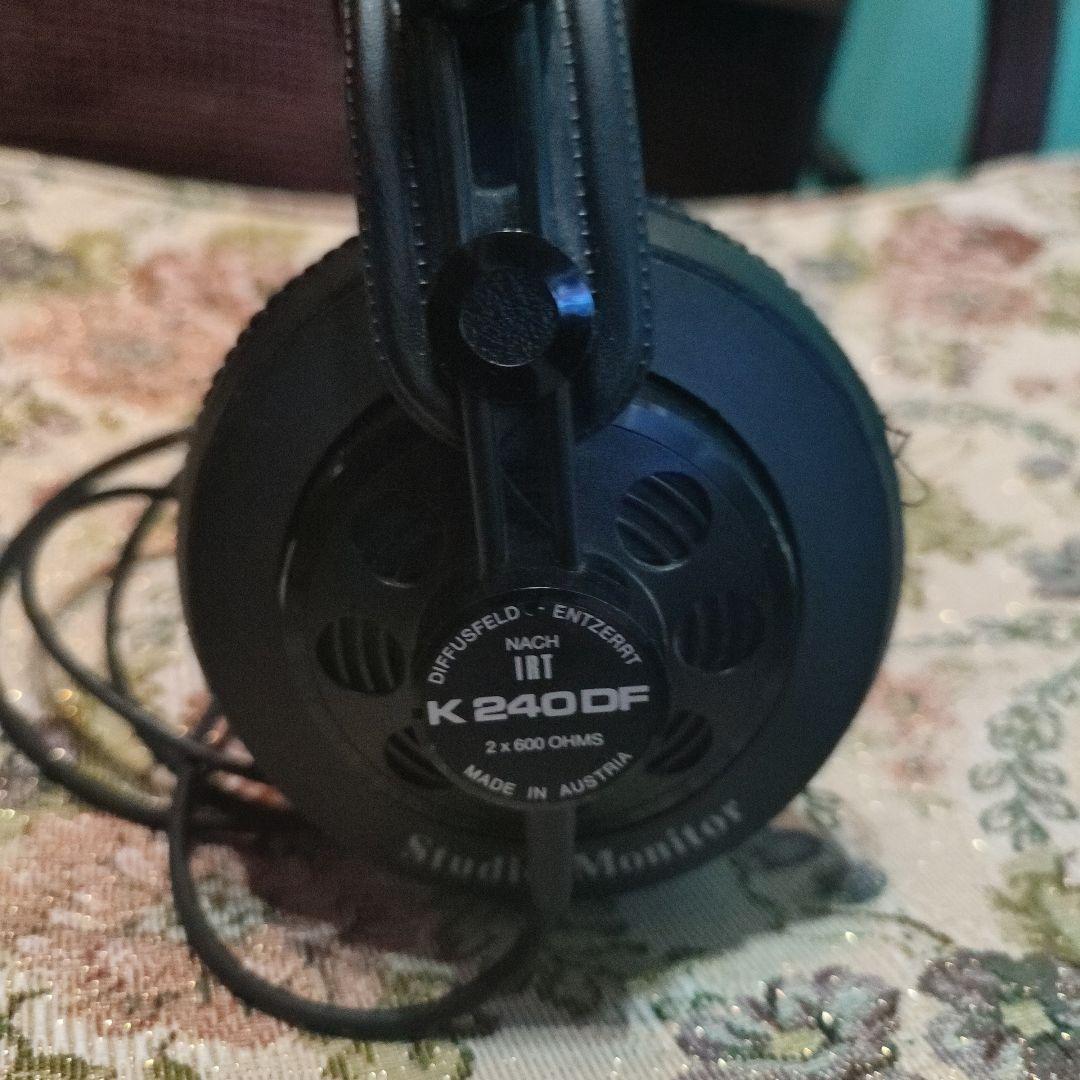 【銘機】AKG K240DF スタジオモニターヘッドホン