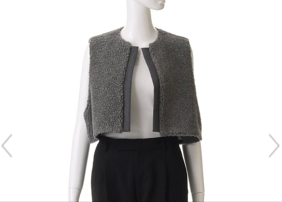 【新品同様】SACRA ボアショートベスト UNITED ARROWS