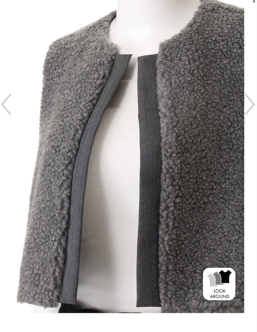 【新品同様】SACRA ボアショートベスト UNITED ARROWS