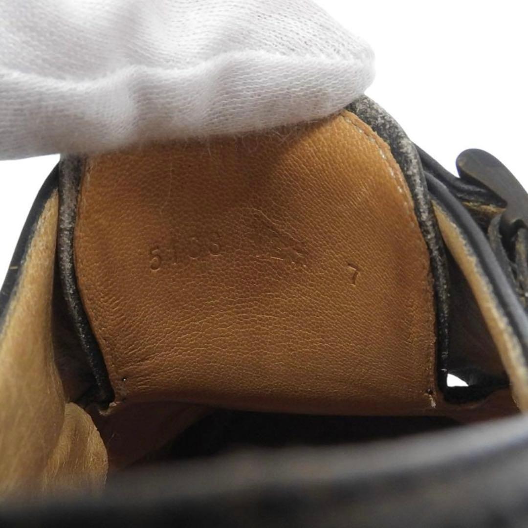 ブ*ジ様 Paraboot William 7 ブラック パラブーツ ウィリアム