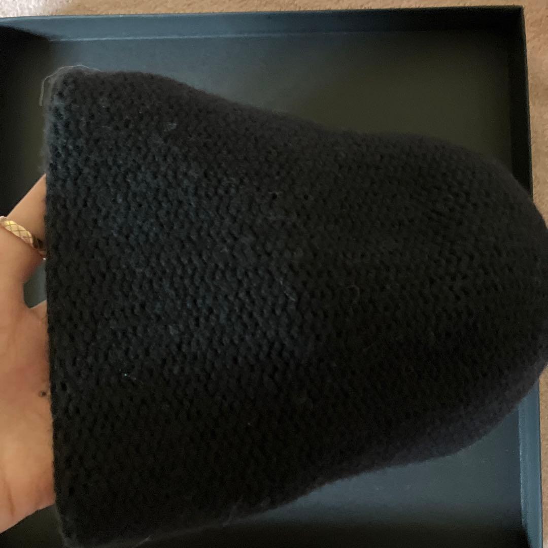 CHANEL ニット帽ビーニー