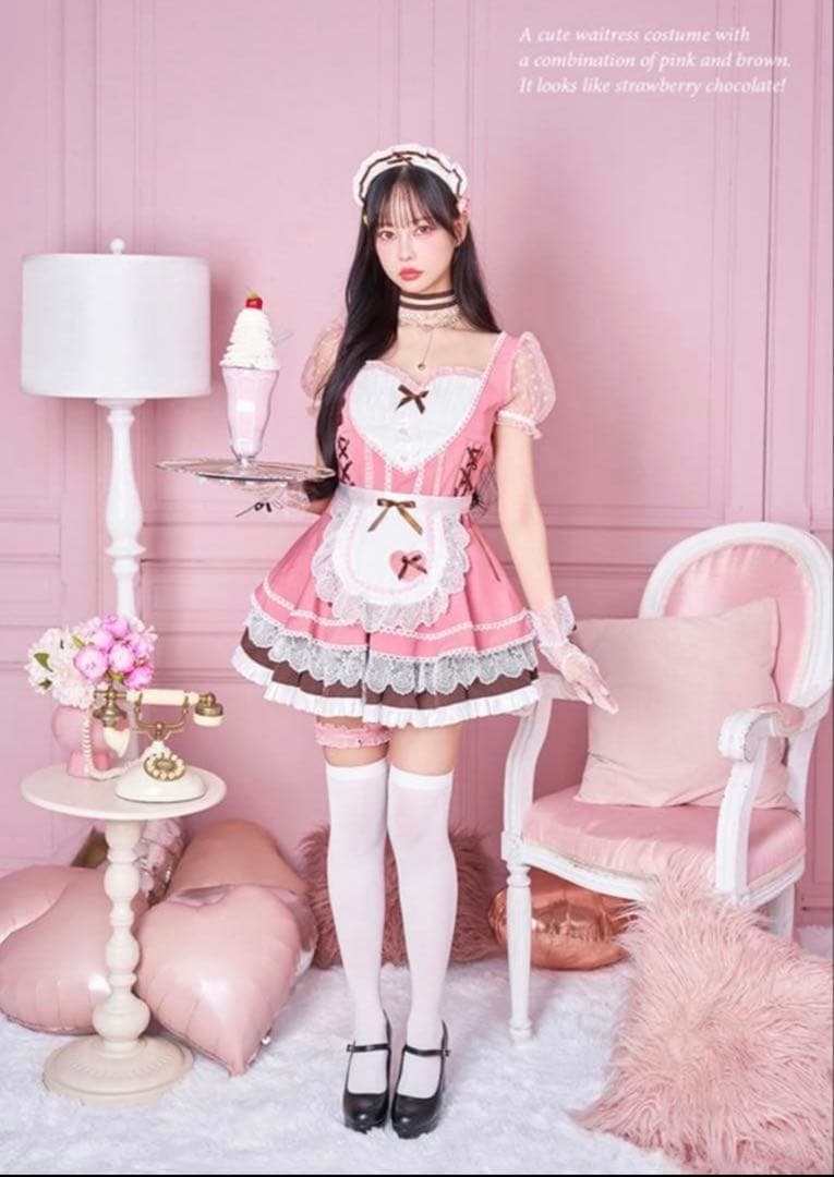 Malymoon/マリームーン ミルクパールストロベリーハートメイド