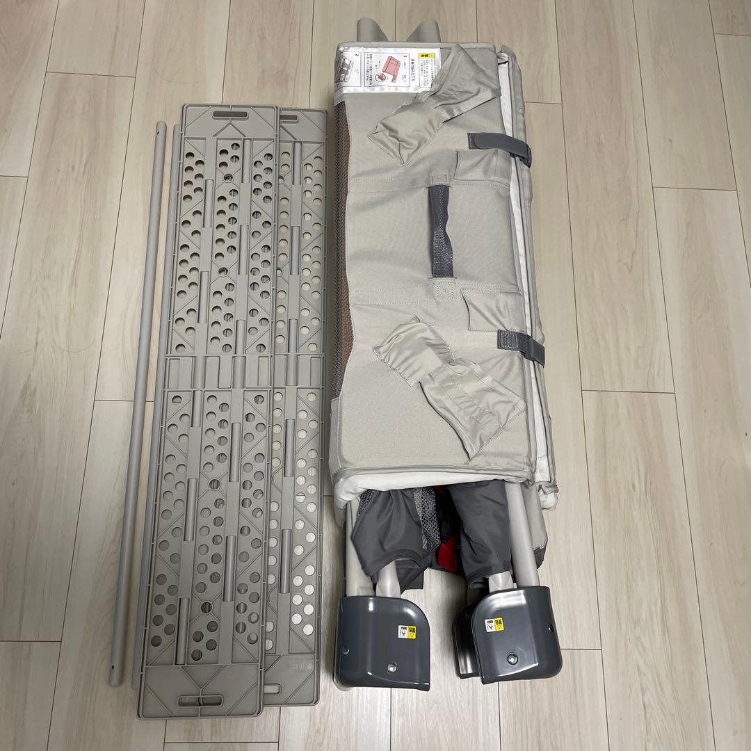 Aprica ココネル エアーAB ベビーベッド　グレーベアー