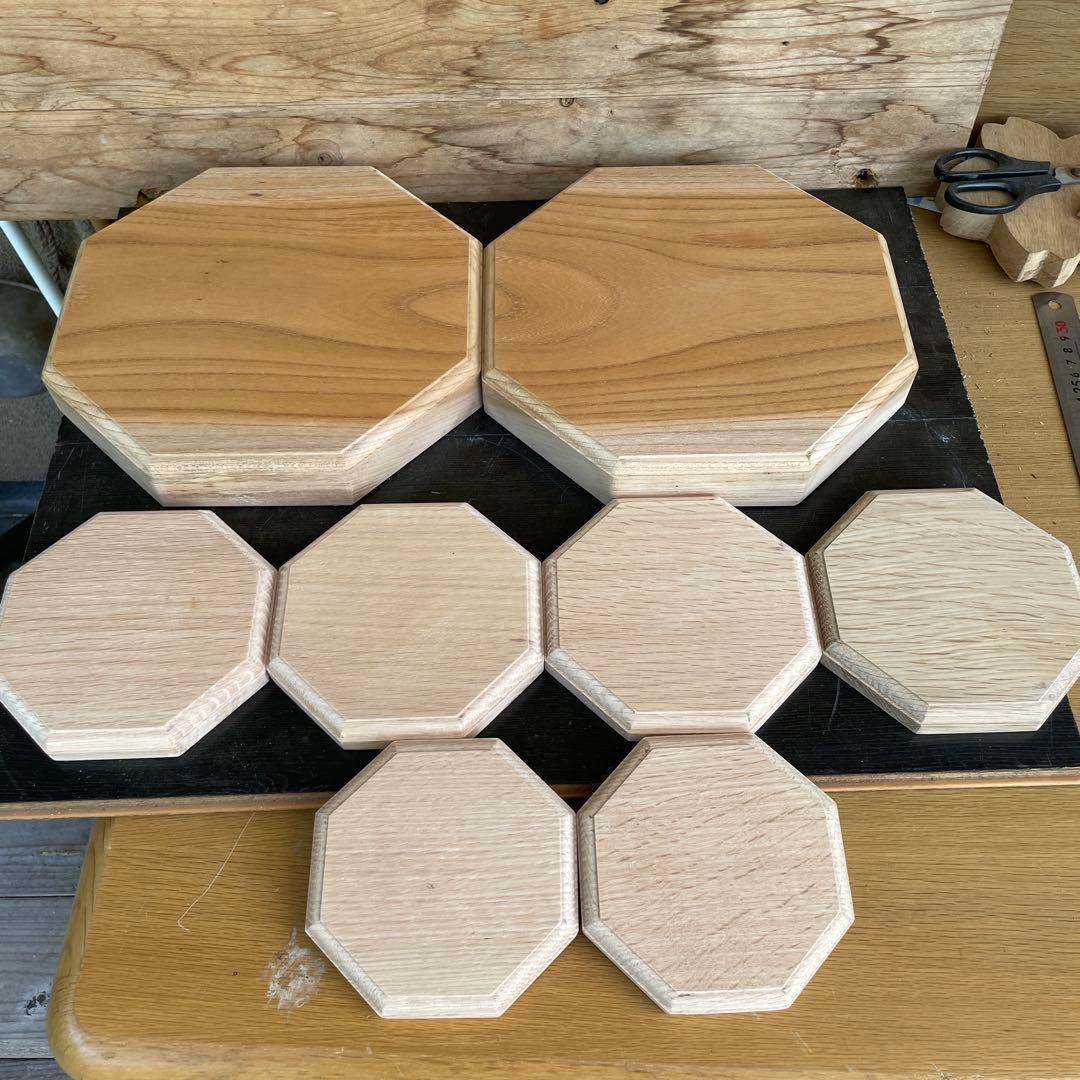 ににりんさんじんさん専用木製花台飾り台m598