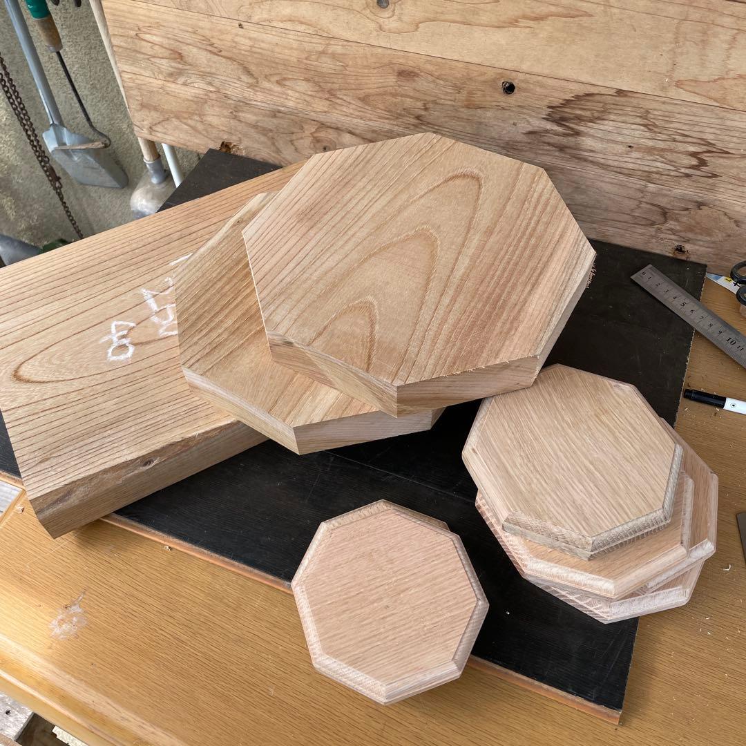 ににりんさんじんさん専用木製花台飾り台m598