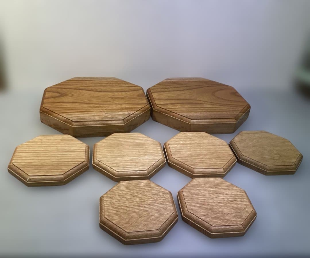 ににりんさんじんさん専用木製花台飾り台m598