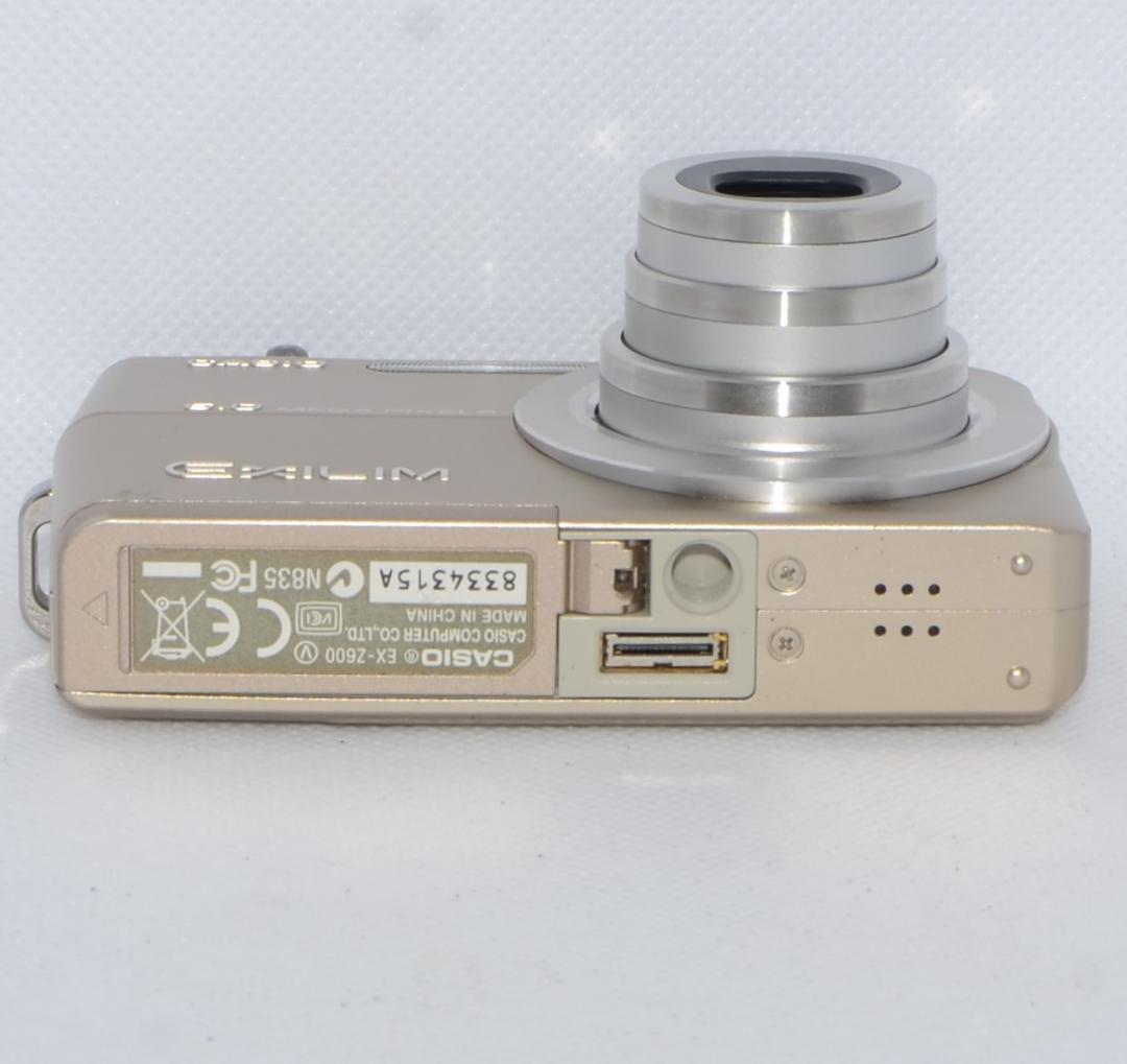 【美品】CASO EXILIM EX-Z600 ゴールド (動作確認済)
