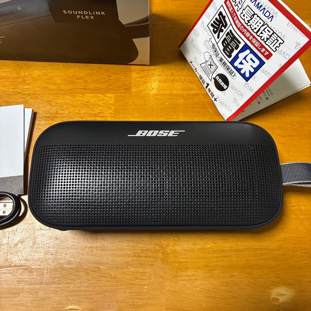 【新品同様】保証付きBOSE SoundLink Flex
