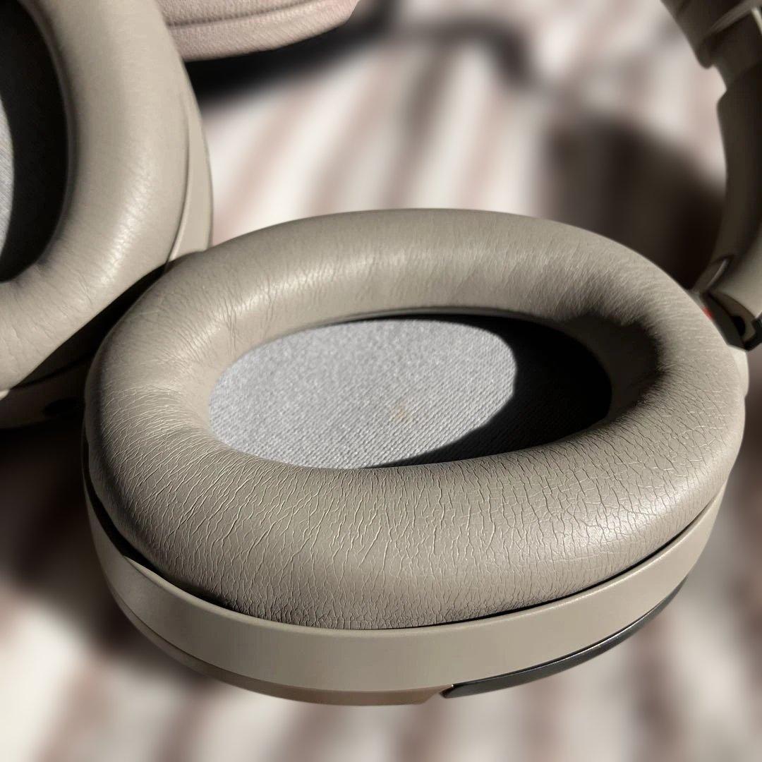 SONY ワイヤレスヘッドホン ベージュ