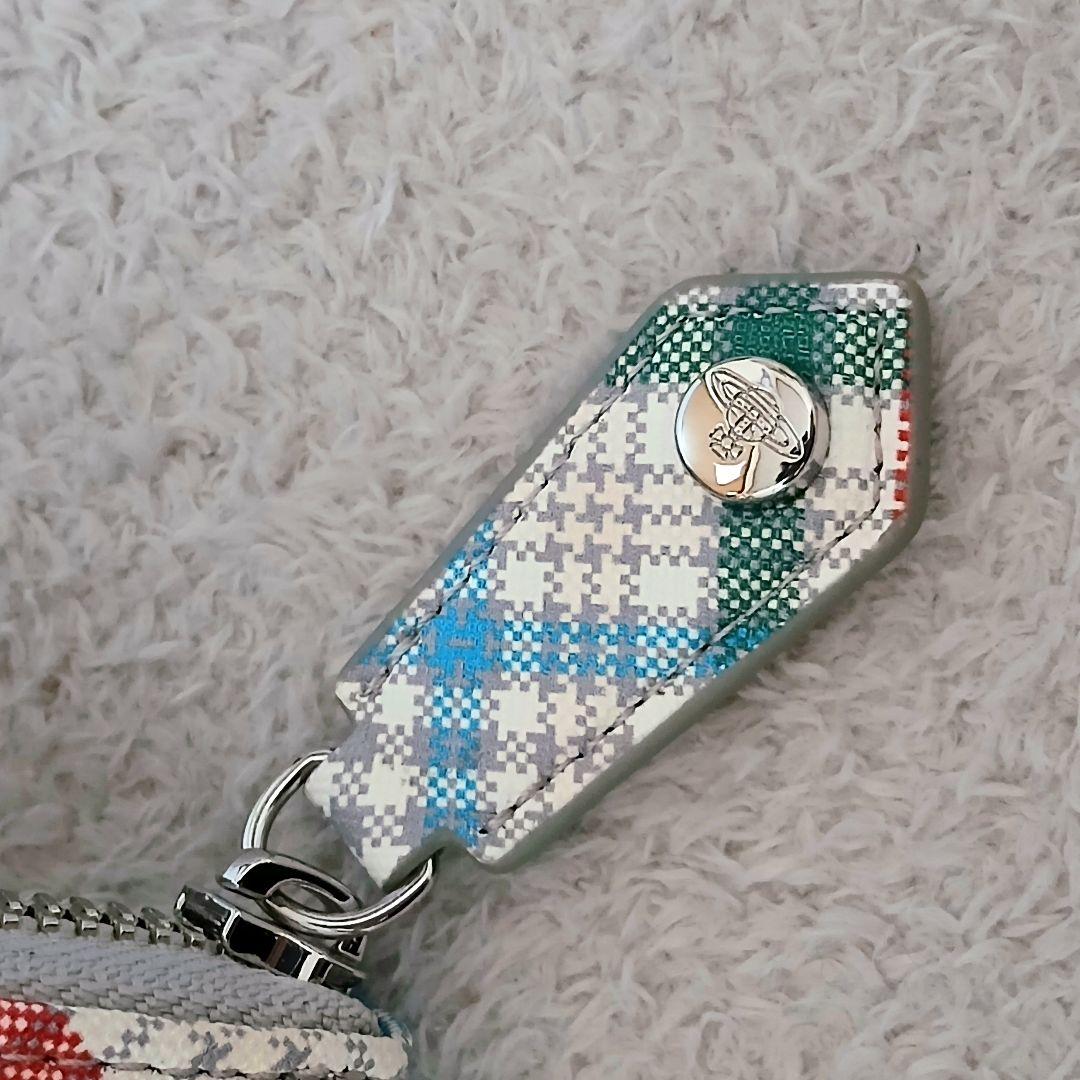 新品未使用【ヴィヴィアンウエストウッド】長財布 オーブ タータンチェック