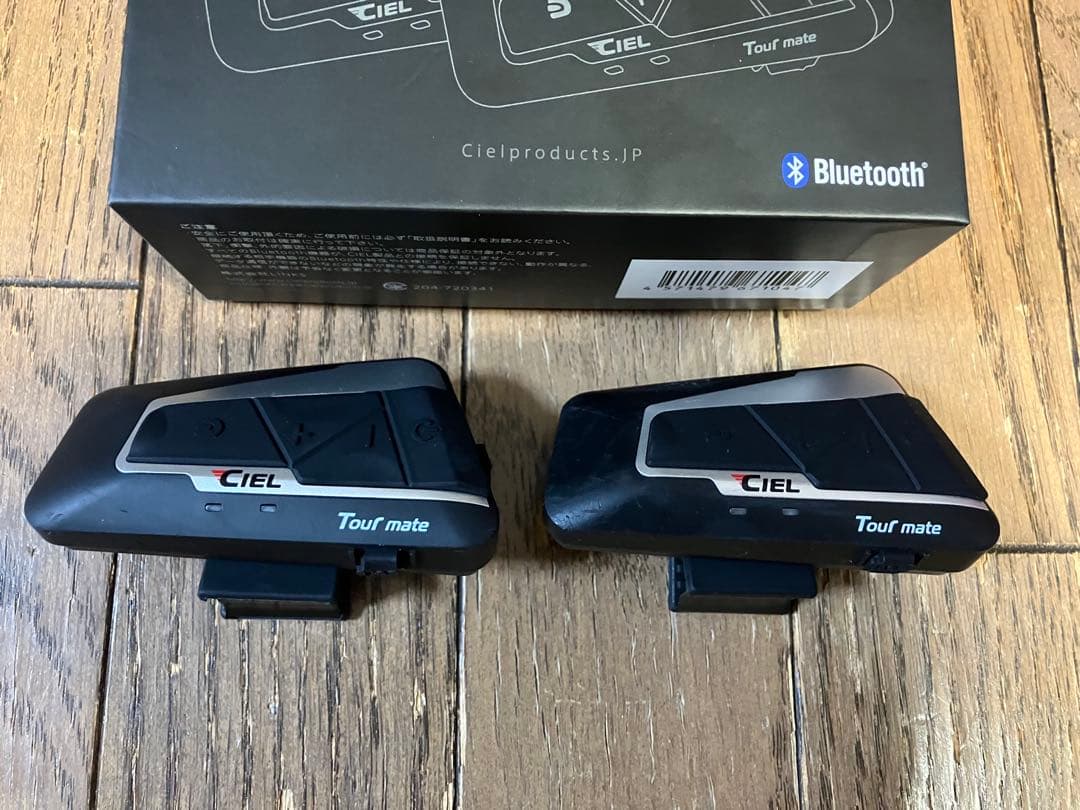 動作品 バイク インカム CIELシエル ツアーメイト ツイン&シングルパック