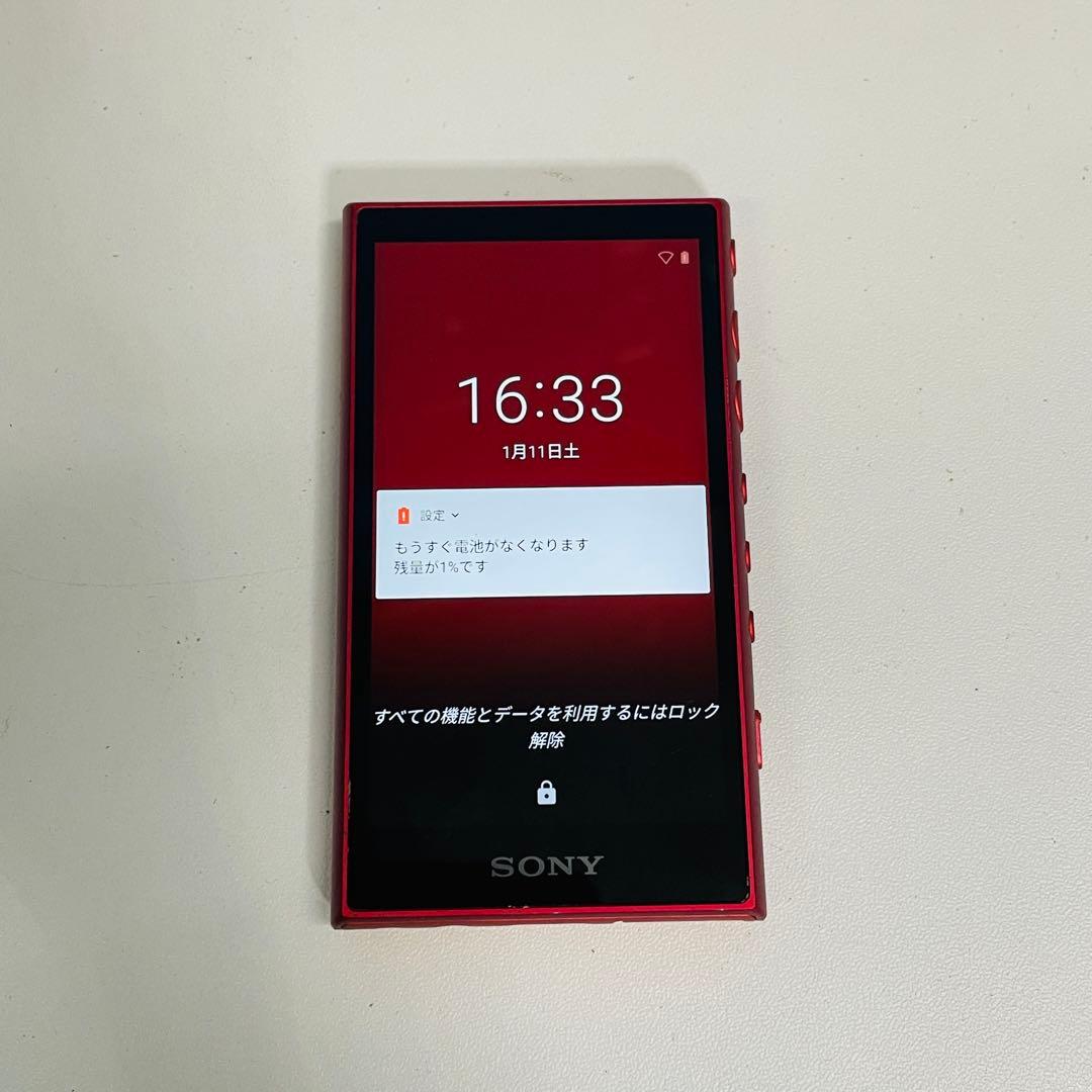 sony NW-A107 スクリーンルックのパスワードが分からない ジャンク