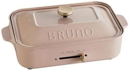 BRUNO コンパクトホットプレートBOE021-PBE ピンクベージュ
