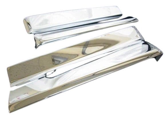即納 メッキフェンダーアッパーパネル+フェンダーカバー2分割 左右セット 日野