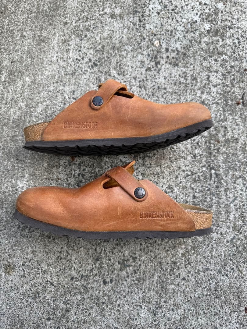 BIRKENSTOCK ボストン レザー クロッグサンダル　36 23cm