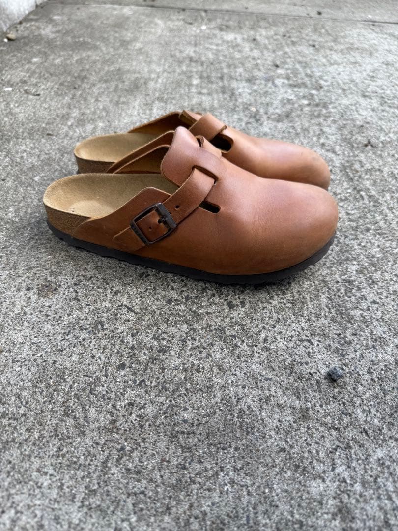 BIRKENSTOCK ボストン レザー クロッグサンダル　36 23cm