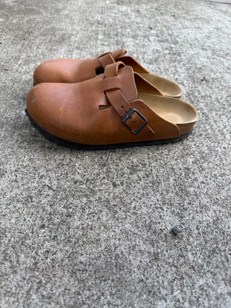 BIRKENSTOCK ボストン レザー クロッグサンダル　36 23cm
