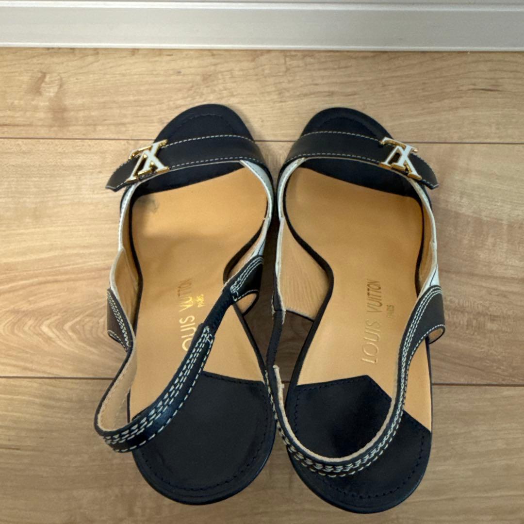 ルイヴィトン　サンダル　ストラップ　サイズ38.5