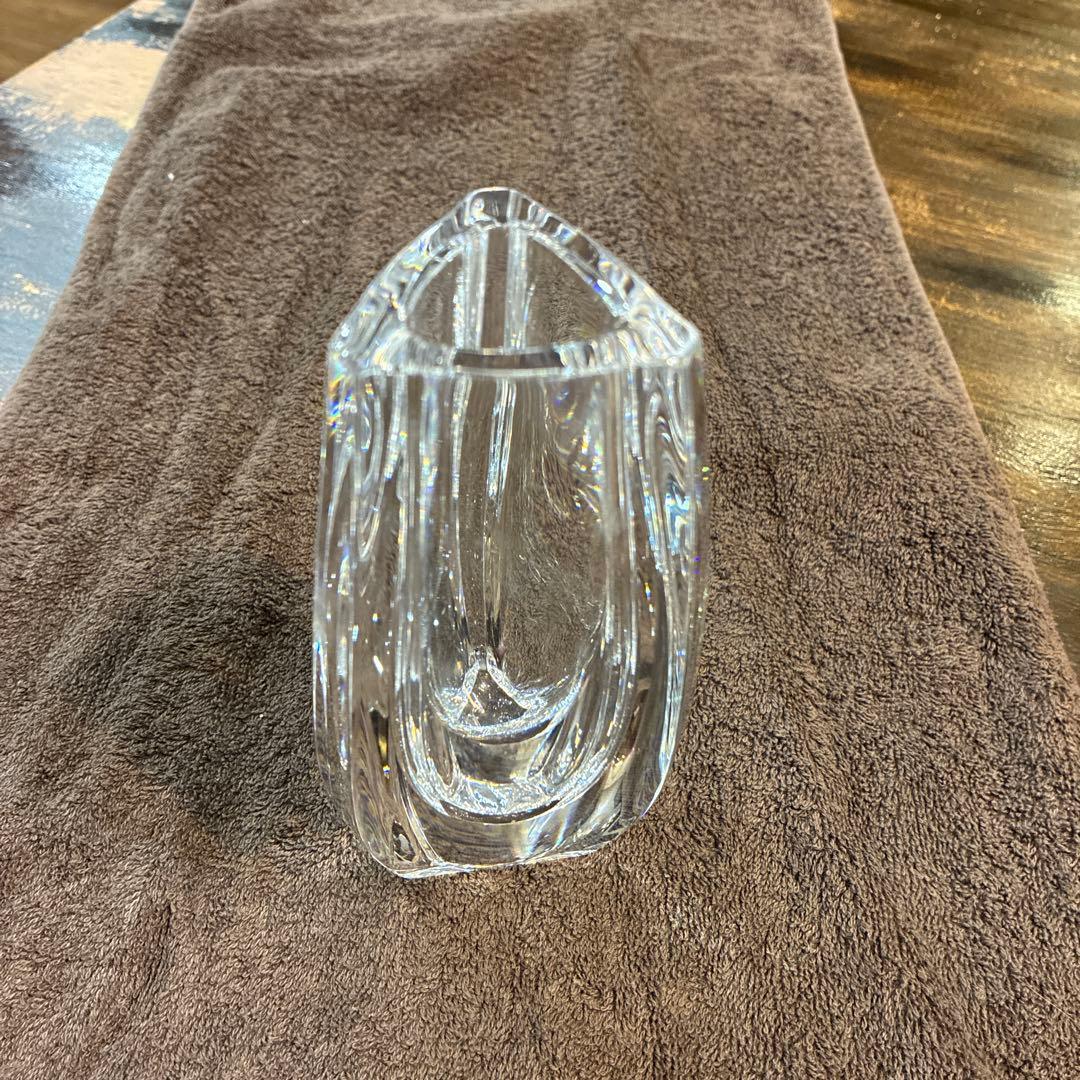 バカラ ブードンドール　重厚作品　花瓶　フラワーベース