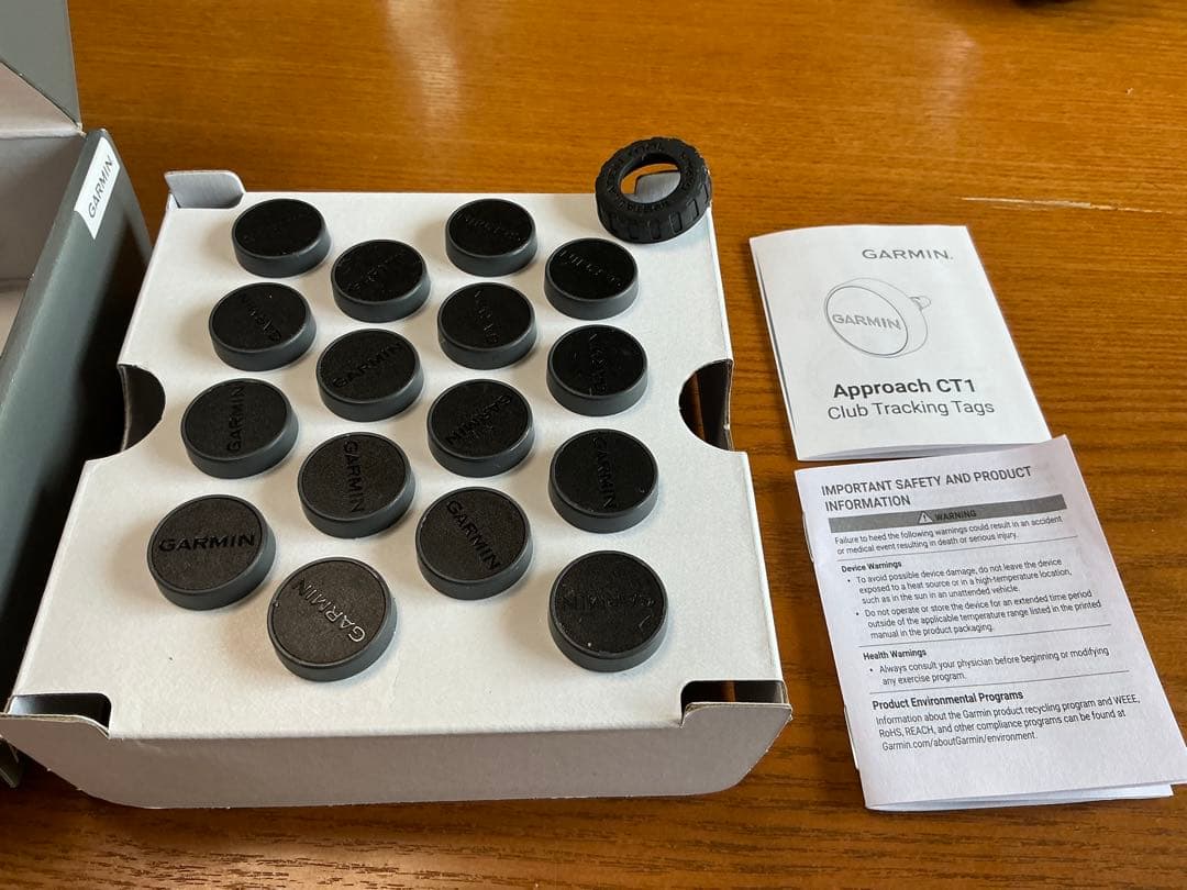 GARMIN Approach CT1 ゴルフクラブトラッキングタグ 16個