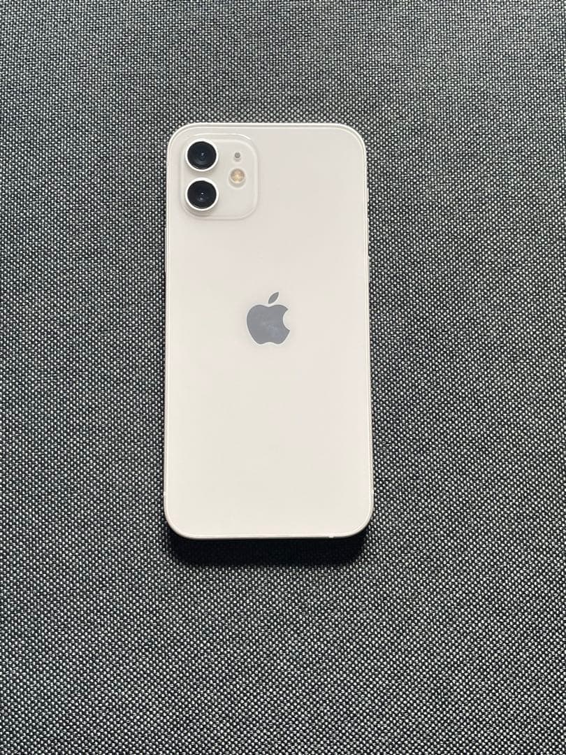iPhone12 64GB SIMフリー　白　ホワイト　美品