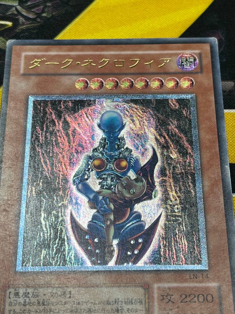 で*い様 遊戯王　ダークネクロフィア レリーフ　LN-14　②