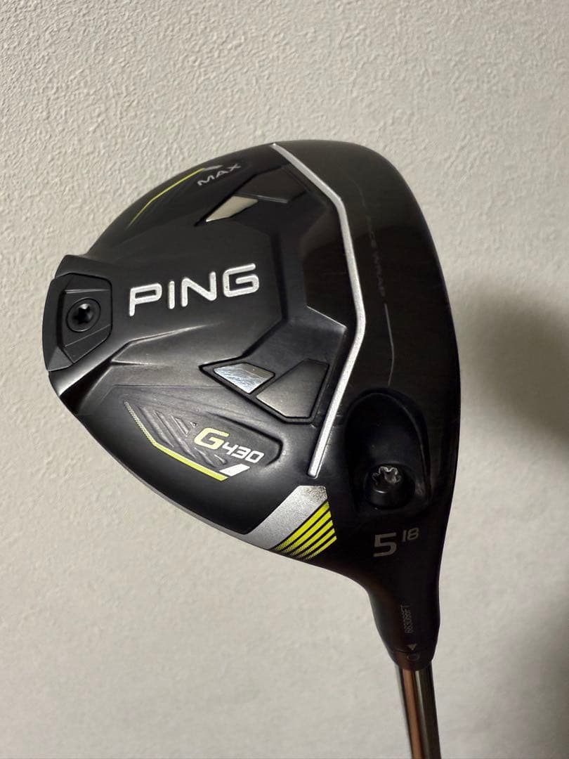 クラブ PING G430 MAX 5w FW TOUR 2.0 CHROME 65S