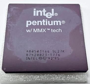 【激レア】Intel Pentium MMX 166MHz(SL27K)
