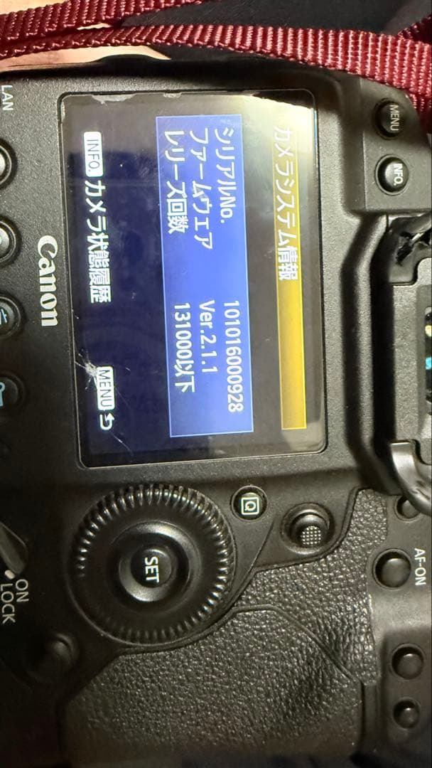 o*6様 [完全動作、131000回]Canon EOS 1DX 完全動作品、付