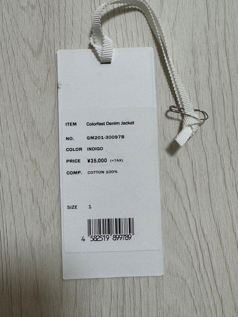 H*N様 Graphpaper Colorfast Denim Jacket