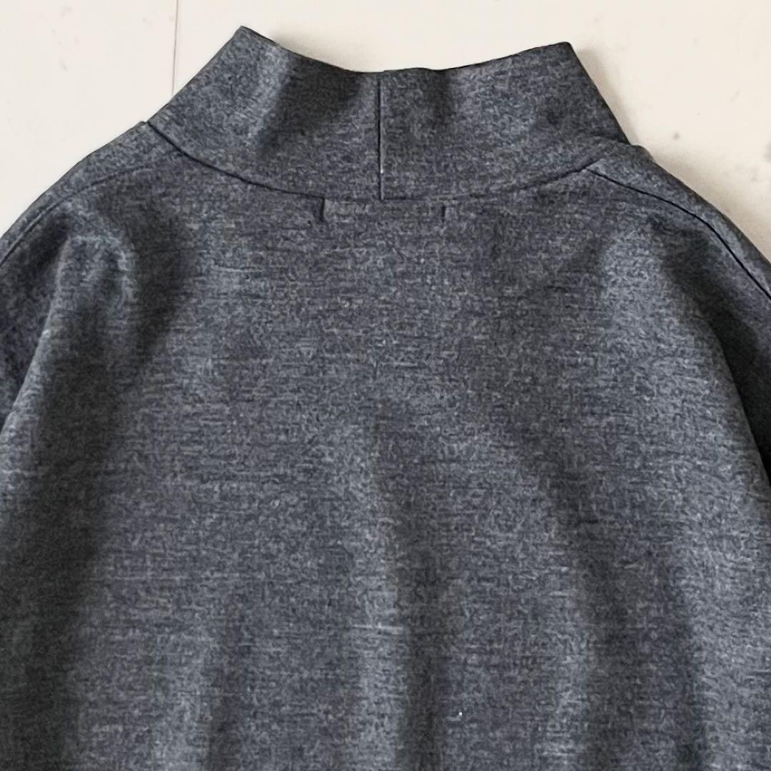 極美品♪23区 ウールミルドジャージーカットソー 44 大きいサイズ グレー