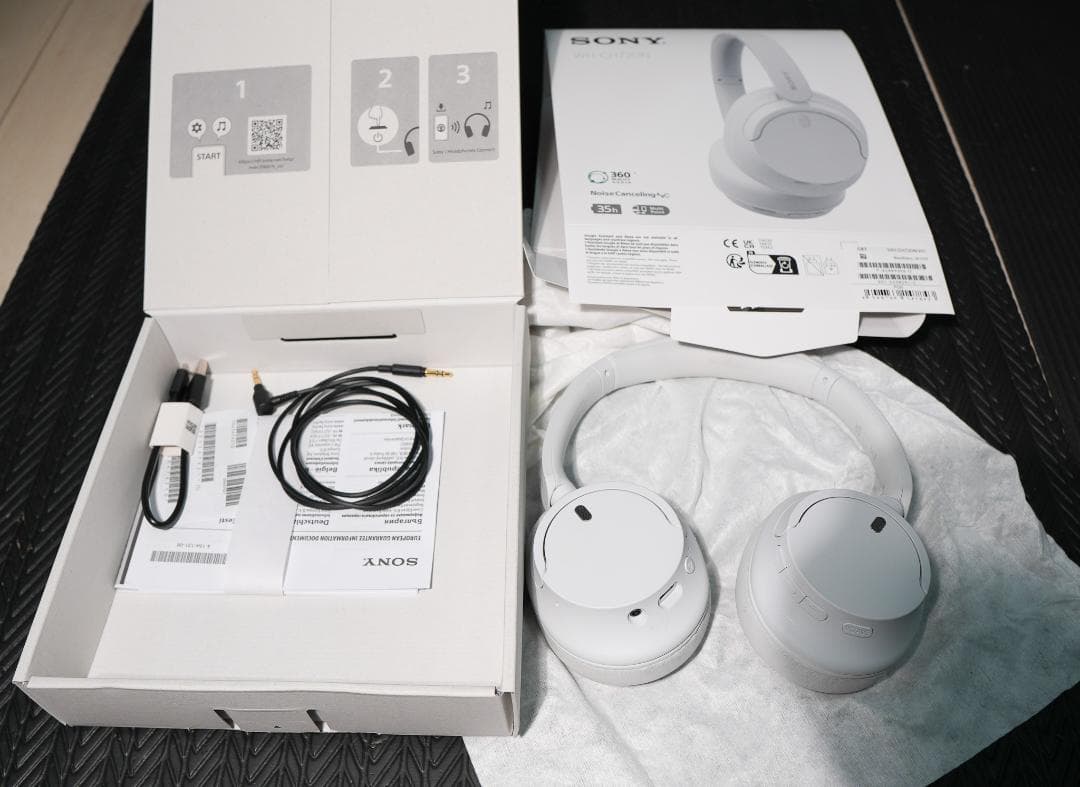 【未使用】SONY ワイヤレスノイズキャンセリングヘッドホン WH-CH720N