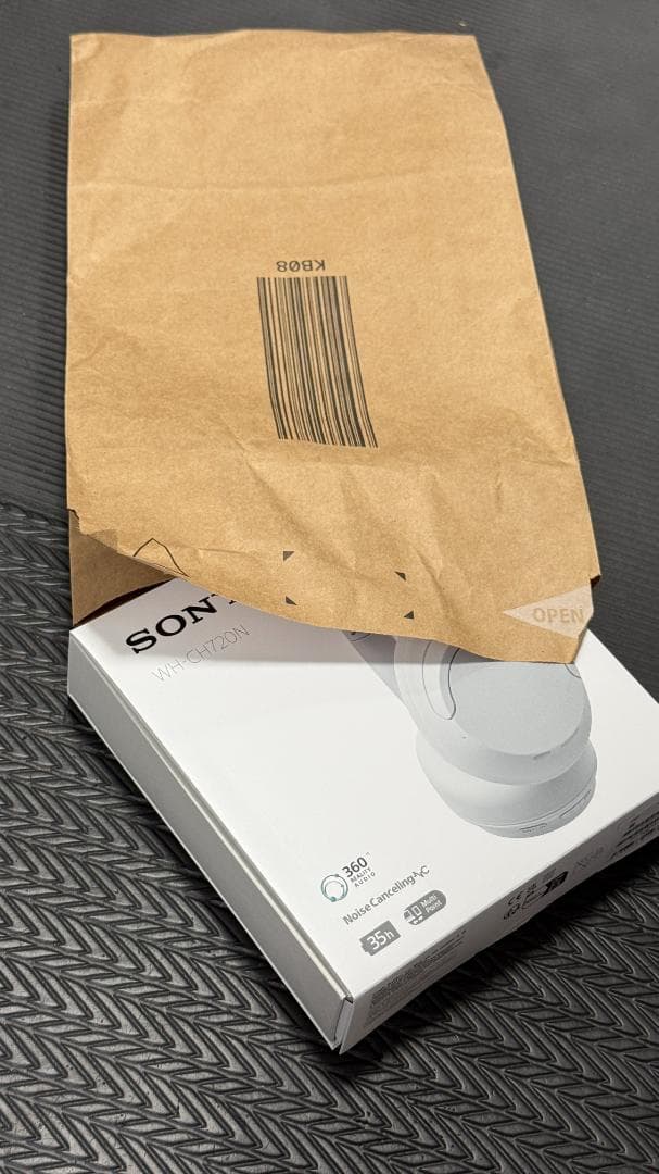 【未使用】SONY ワイヤレスノイズキャンセリングヘッドホン WH-CH720N