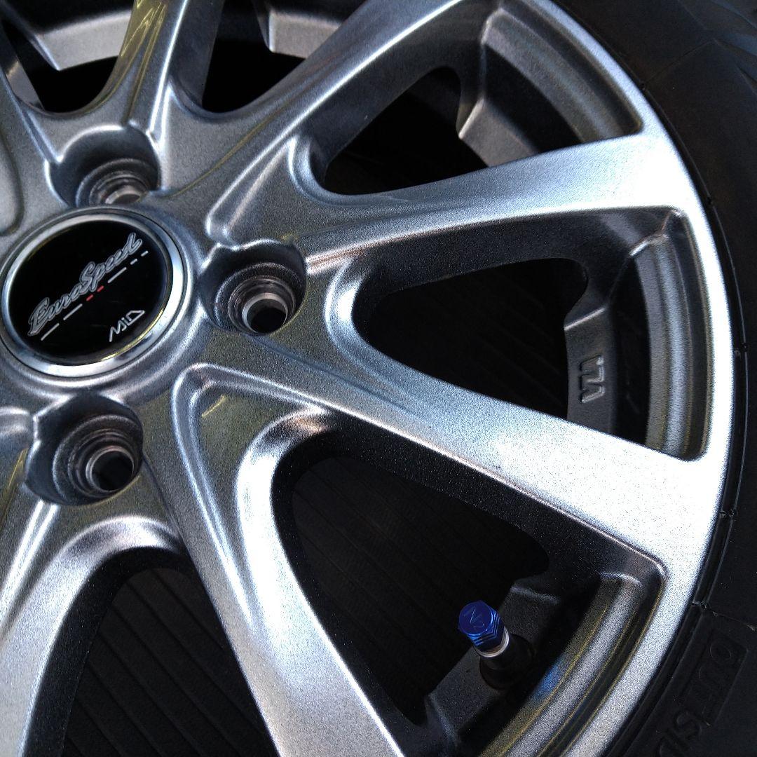 ★社外アルミホイール 155/65R14 ブリヂストンブリザックVRX2 4本