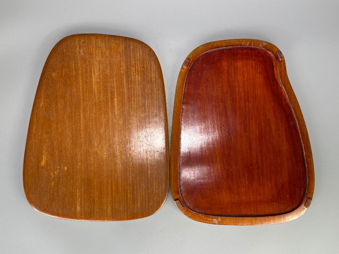 中国美術　書道具　文房具　硯　梅花鳥文端渓硯　唐物　古物　時代物　大振