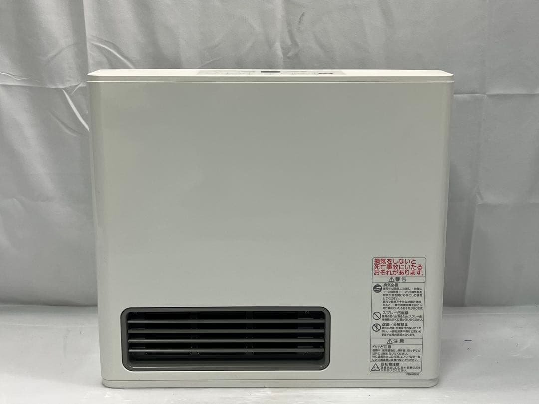 大阪ガス ガスファンヒーター 140-5902 ホワイト 都市ガス用 2021年
