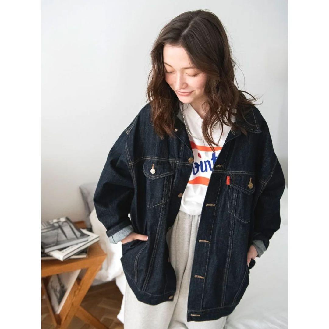 ungrid ビッグシルエット　デニムジャケット