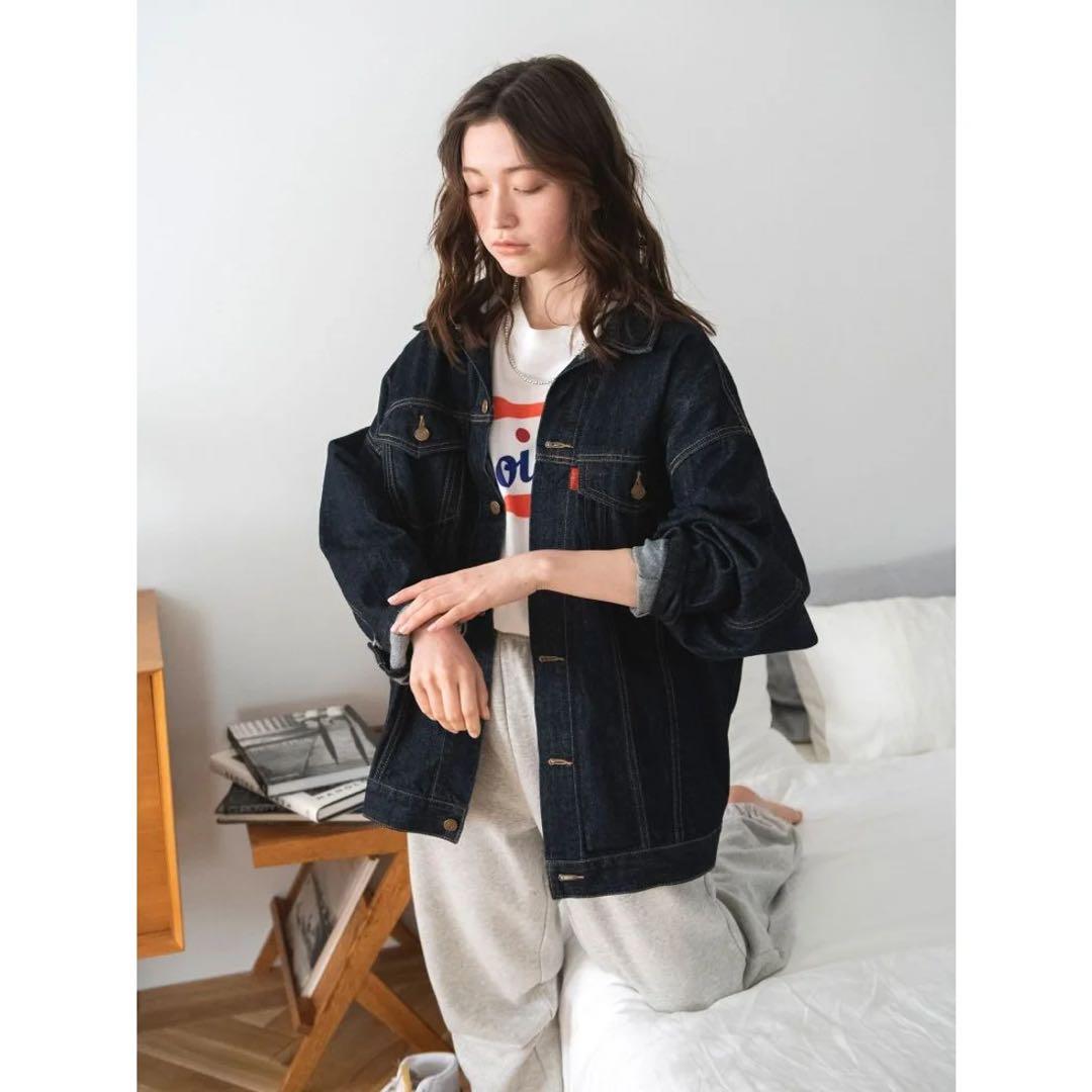 ungrid ビッグシルエット　デニムジャケット