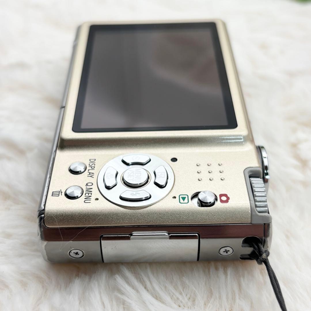 動作良好 Panasonic LUMIX DMC-FX40 ゴールド