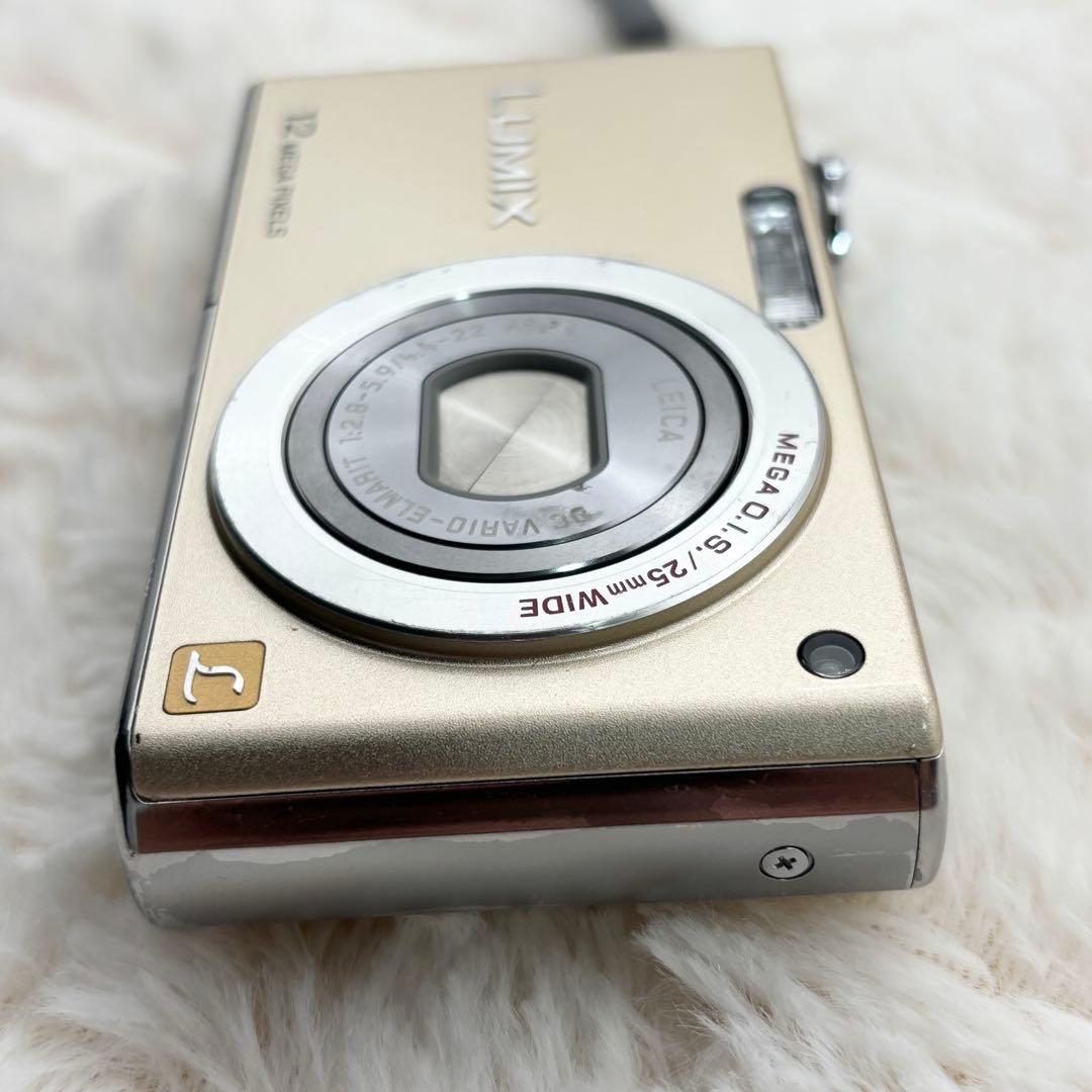 動作良好 Panasonic LUMIX DMC-FX40 ゴールド