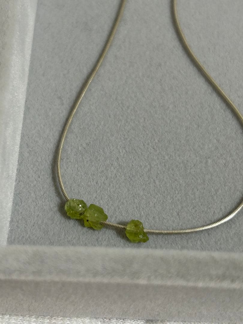 pluie SOLO ヴェルデ チョーカー　3連