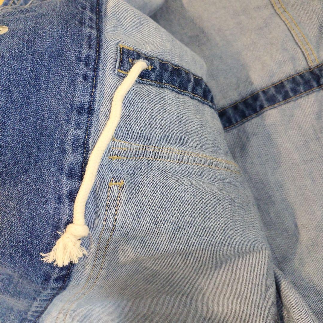 SHIPS　デニムジャケット オーバーサイズ ボタン留め