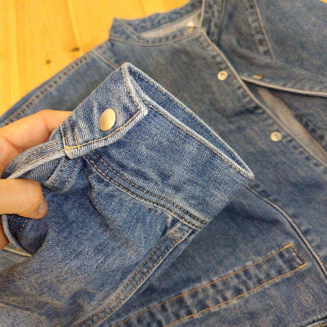 SHIPS　デニムジャケット オーバーサイズ ボタン留め