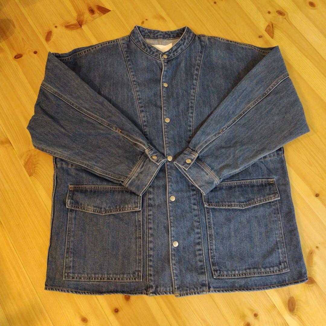 SHIPS　デニムジャケット オーバーサイズ ボタン留め