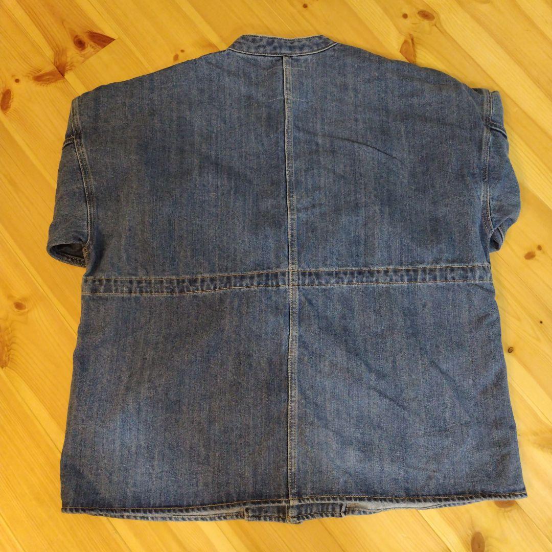 SHIPS　デニムジャケット オーバーサイズ ボタン留め