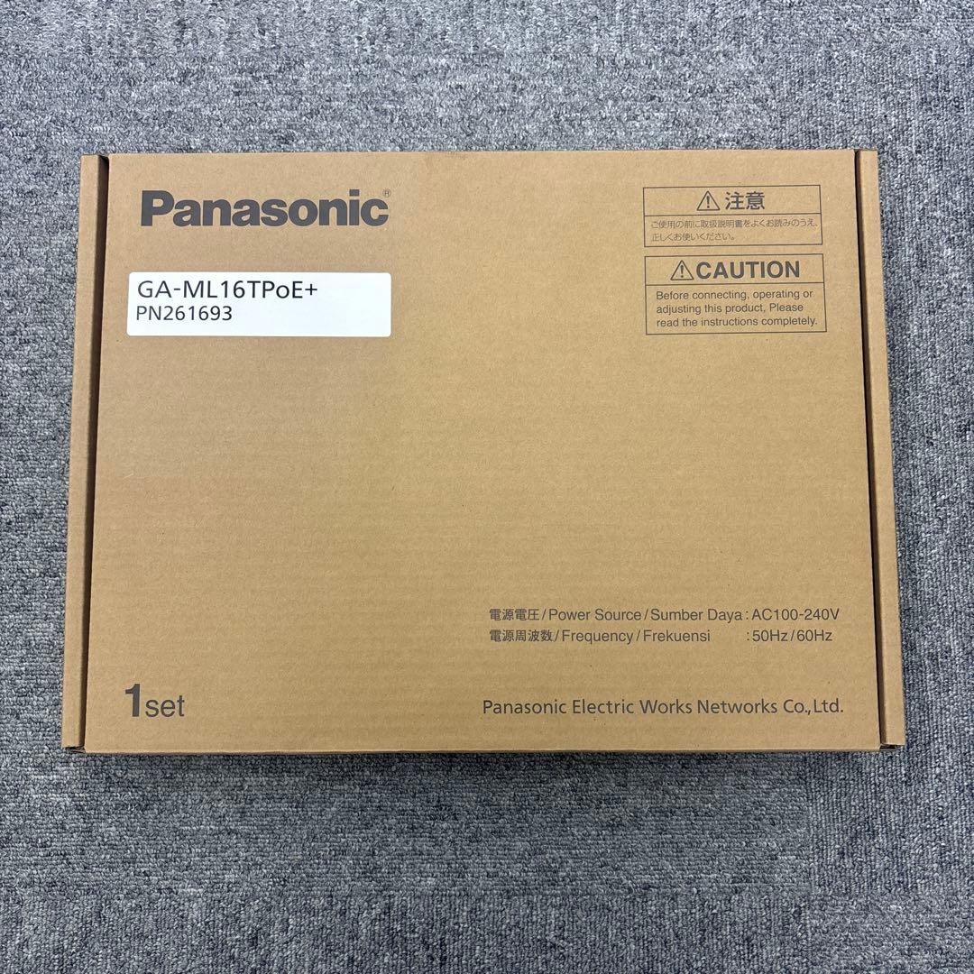 Panasonic GA-ML16TPoE+ スイッチングハブ pn261693