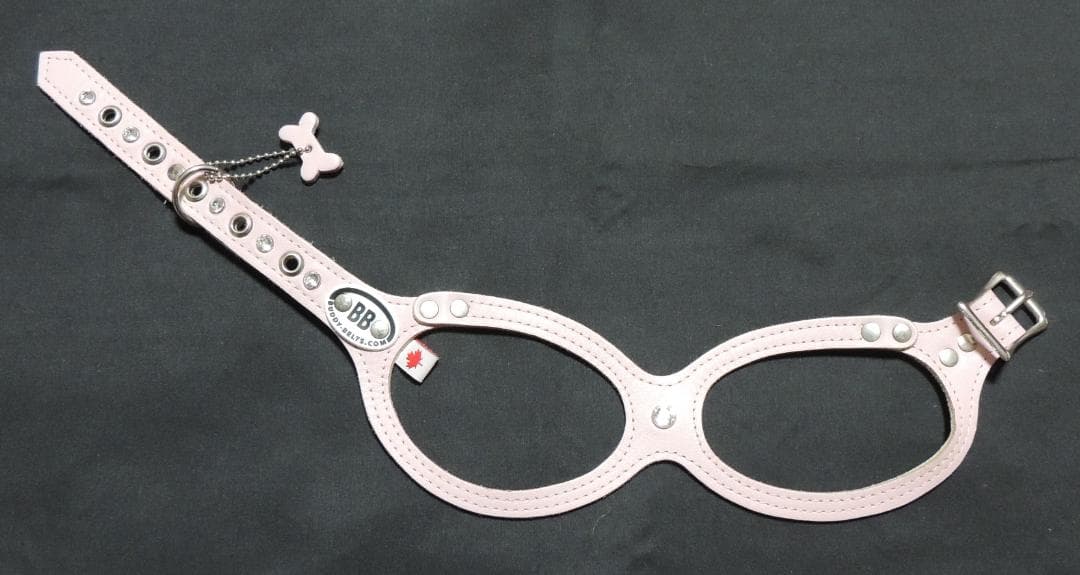 超美品　Buddy Belts バディベルト　ピンク　ストーン付ハーネス　3.5