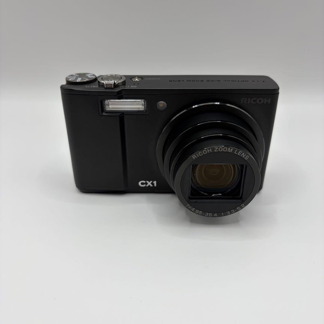 ハコ【美品】RICOH CX1 デジタルカメラ コンデジ 動作品