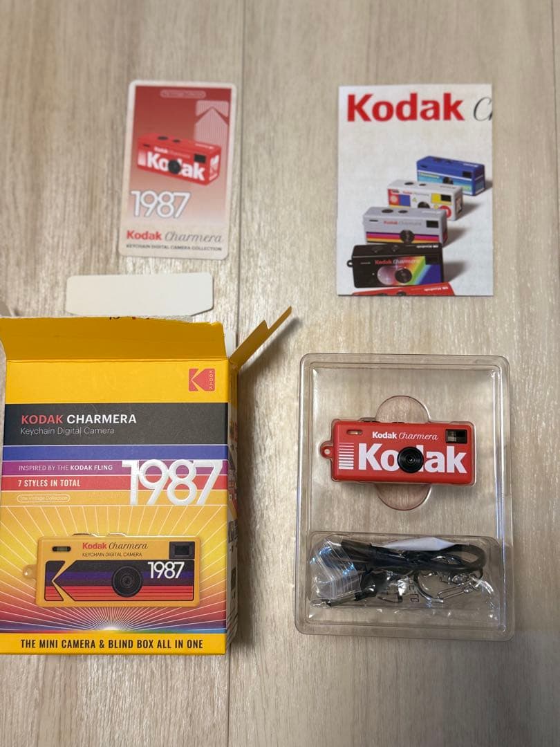【即完売、希少】新品未使用Kodak Charmera トイカメラ　チャーメラ